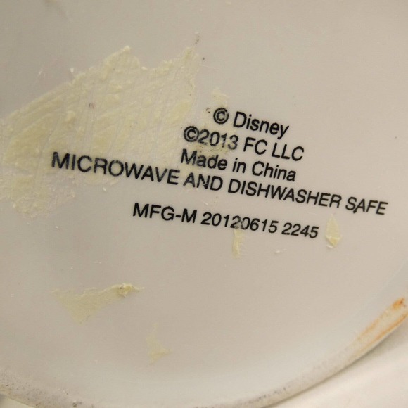 Two (2) Mickey Mouse Christmas Coffee Mug Cup Walt Disney Green Red White UEJY# - Picture 10 of 14